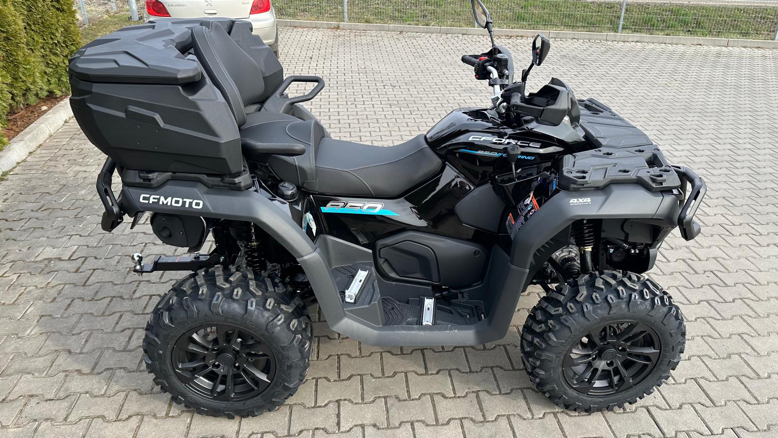 QUAD CFMOTO 850 TOURING BLACK BUMPER (800cc, 75 KM) - obrazek 8