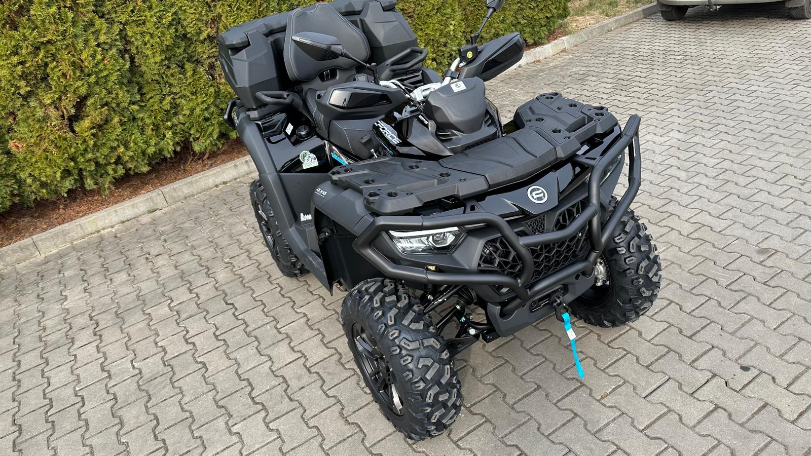 QUAD CFMOTO 850 TOURING BLACK BUMPER (800cc, 75 KM) - obrazek 9