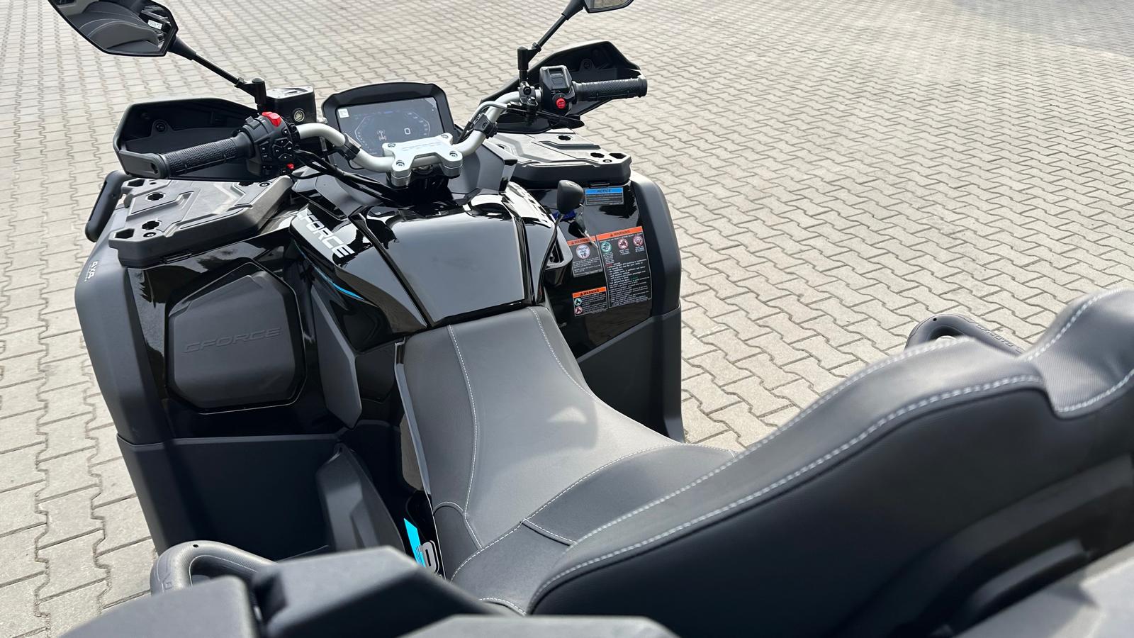 QUAD CFMOTO 850 TOURING BLACK BUMPER (800cc, 75 KM) - obrazek 16